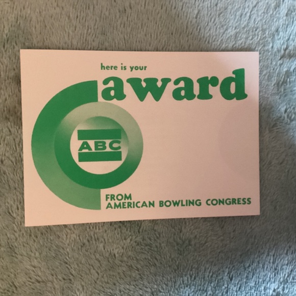 NEW Vintage ABC Century Club 100 Pins Over Average Bowling Patch Sew On - Picture 5 of 8